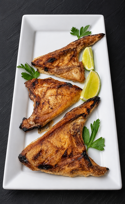 Smoked Hamachi Collars